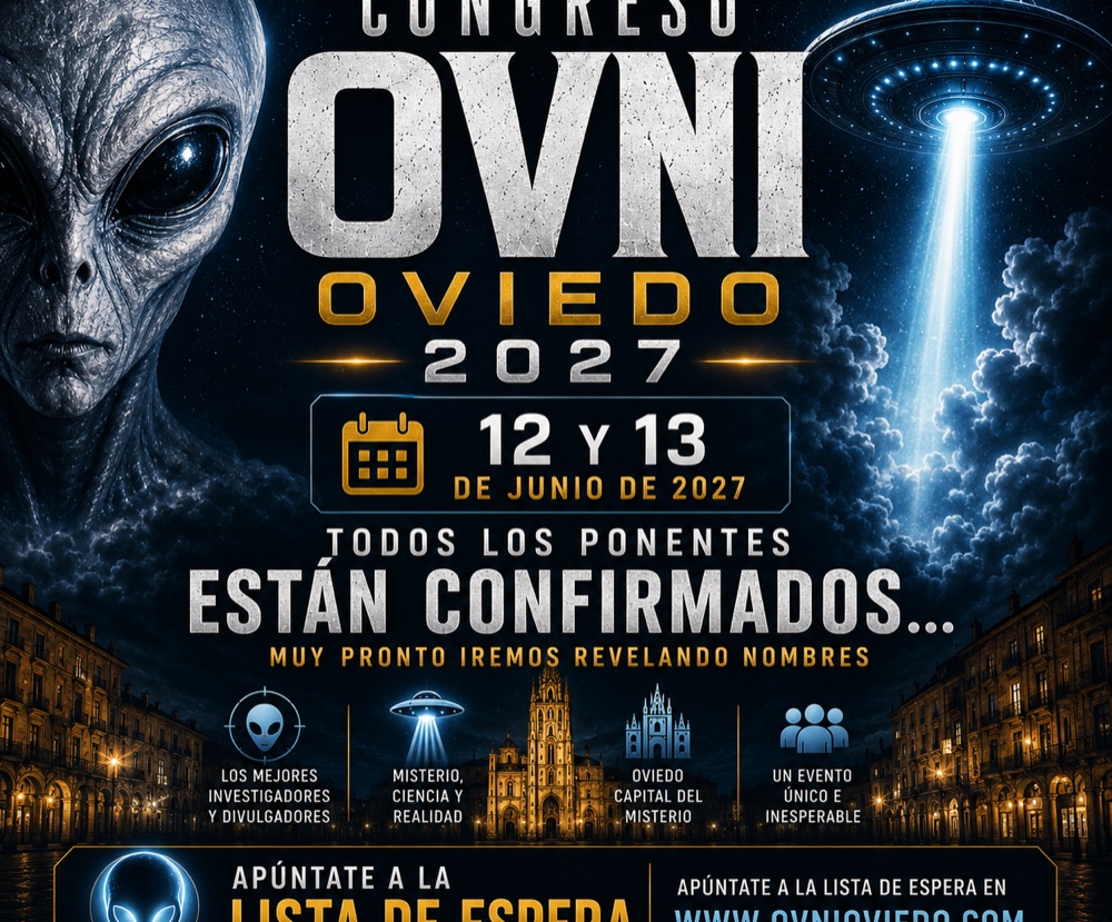 Cartel Congreso OVNI Oviedo 2027